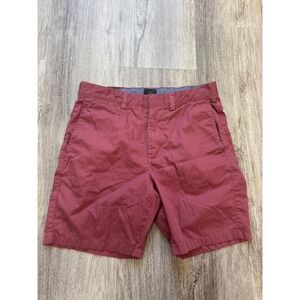 J. Crew Club Shorts Flat Front Casual Chino Everyday Wear Size 29‎